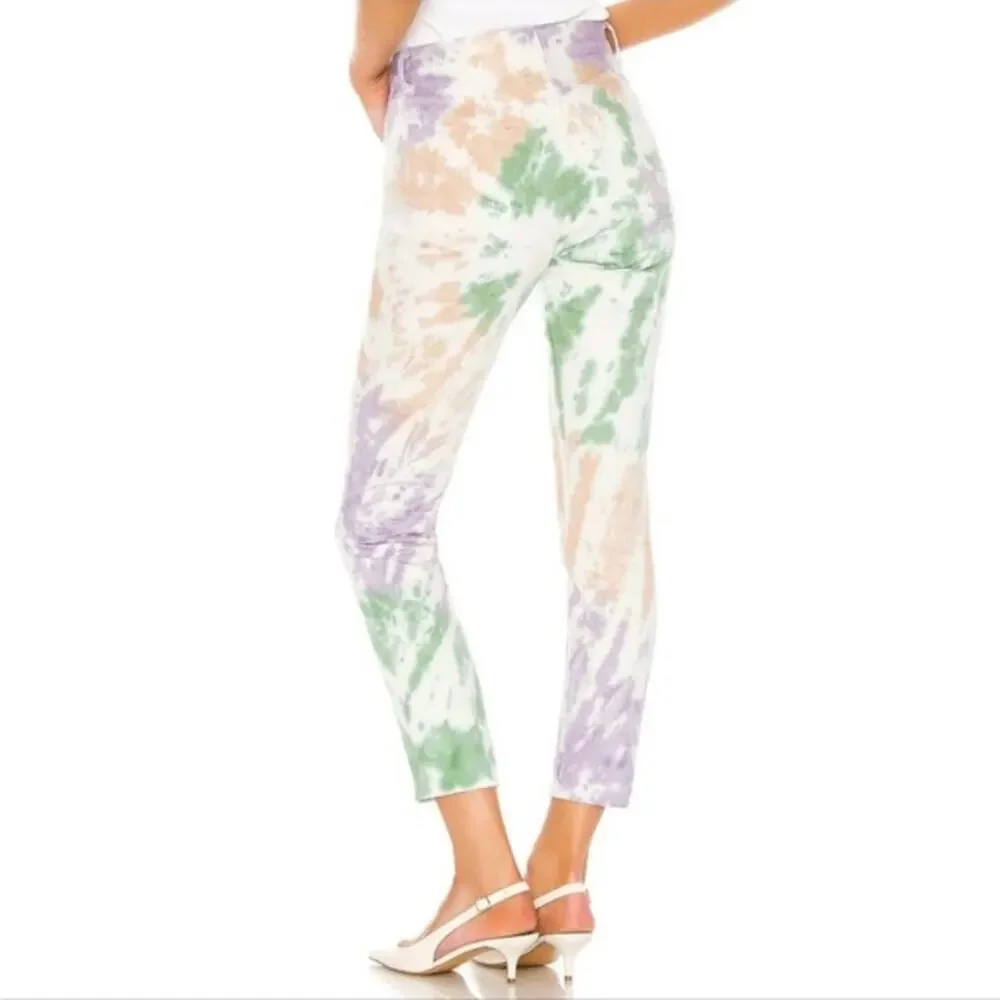 GRLFRND Karolina Tie Dye Skinny Jeans in Sugar Magnolia Size 25 NWOT